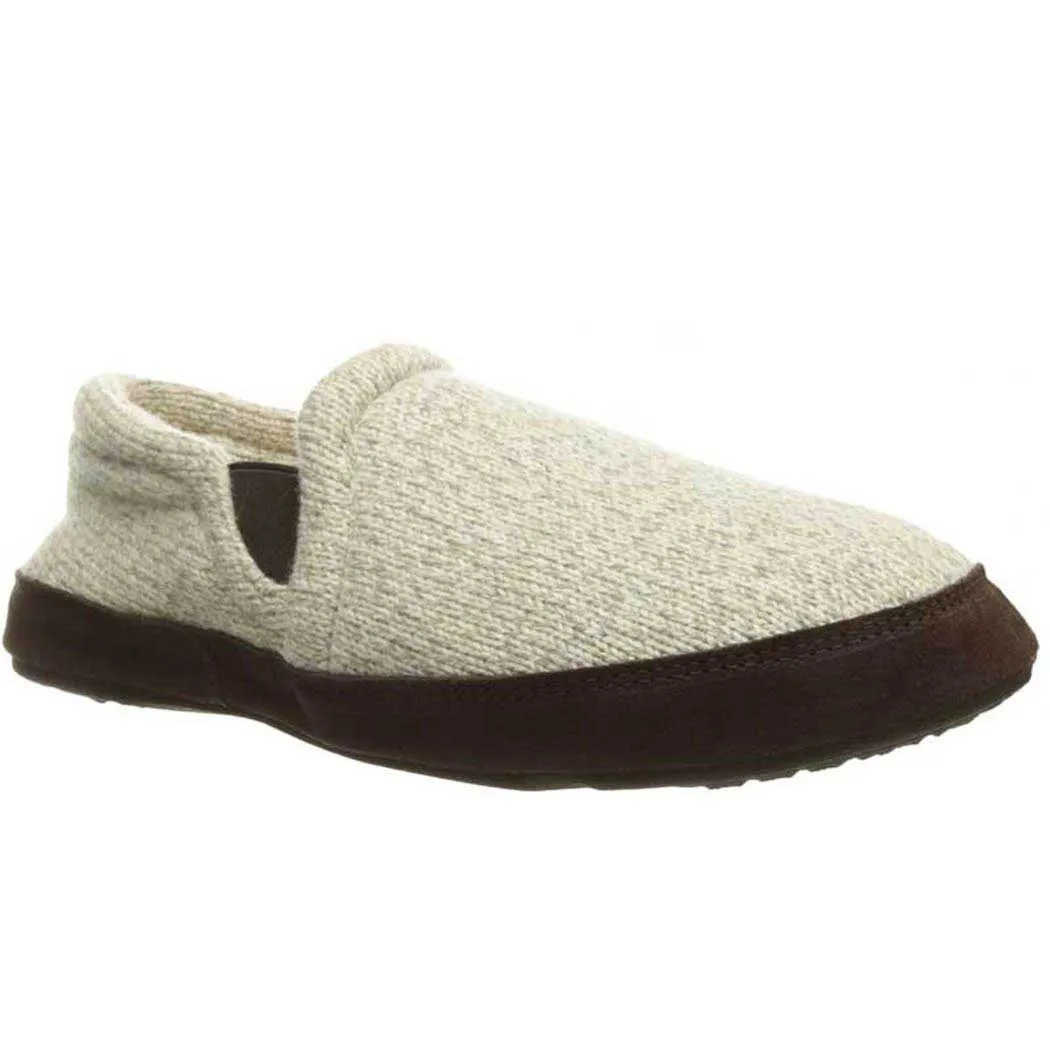 Acorn Fave Gore Slipper Grey Ragg Wool (Men's)