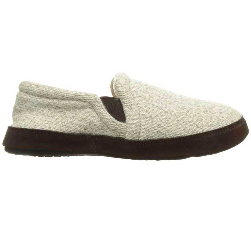 Acorn Fave Gore Slipper Grey Ragg Wool (Men's)