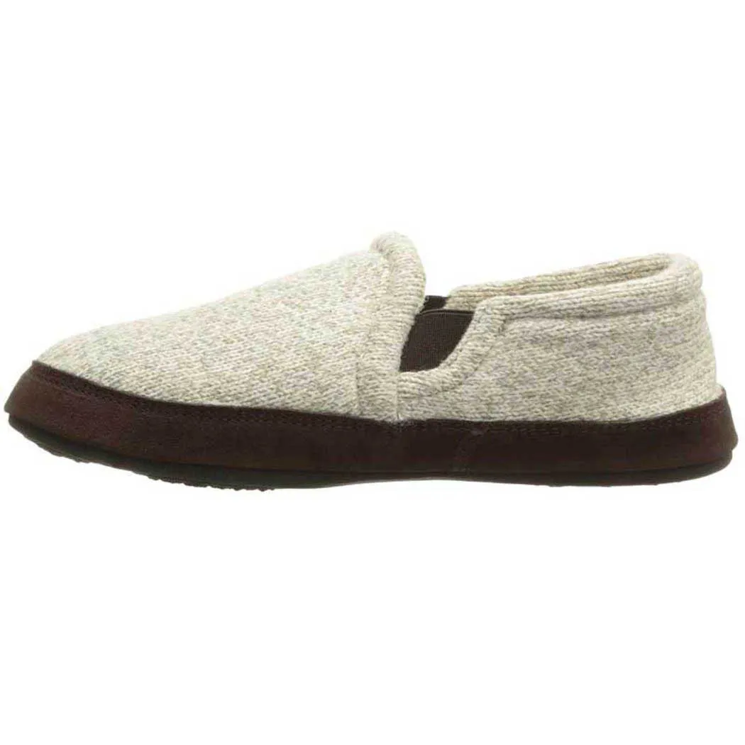 Acorn Fave Gore Slipper Grey Ragg Wool (Men's)