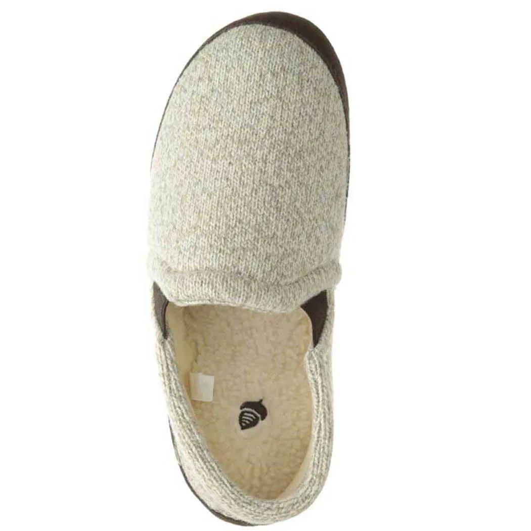 Acorn Fave Gore Slipper Grey Ragg Wool (Men's)