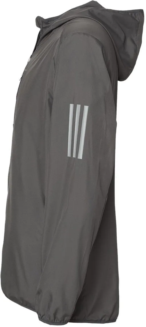 Adidas Hooded Full-Zip Windbreaker