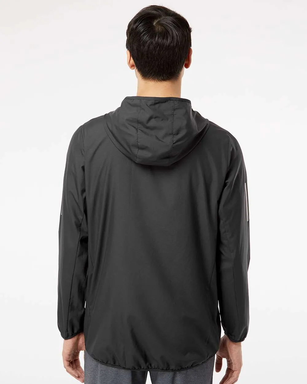 Adidas Hooded Full-Zip Windbreaker