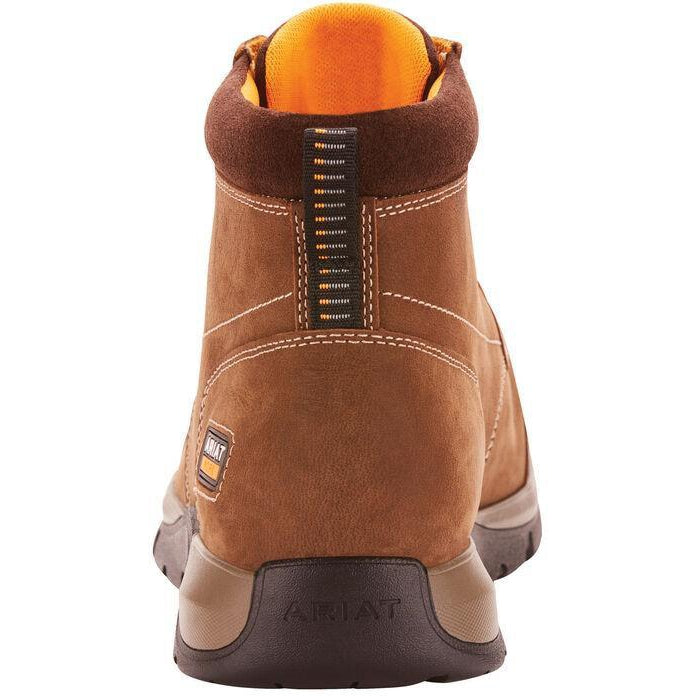 Ariat Men's Edge LTE Chukka 6 Comp Toe Work Boot - Brown - 10024951