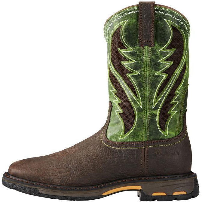 Ariat Men's WorkHog VentTEK 11 Wide Comp Toe Western Work Boot - 10020084