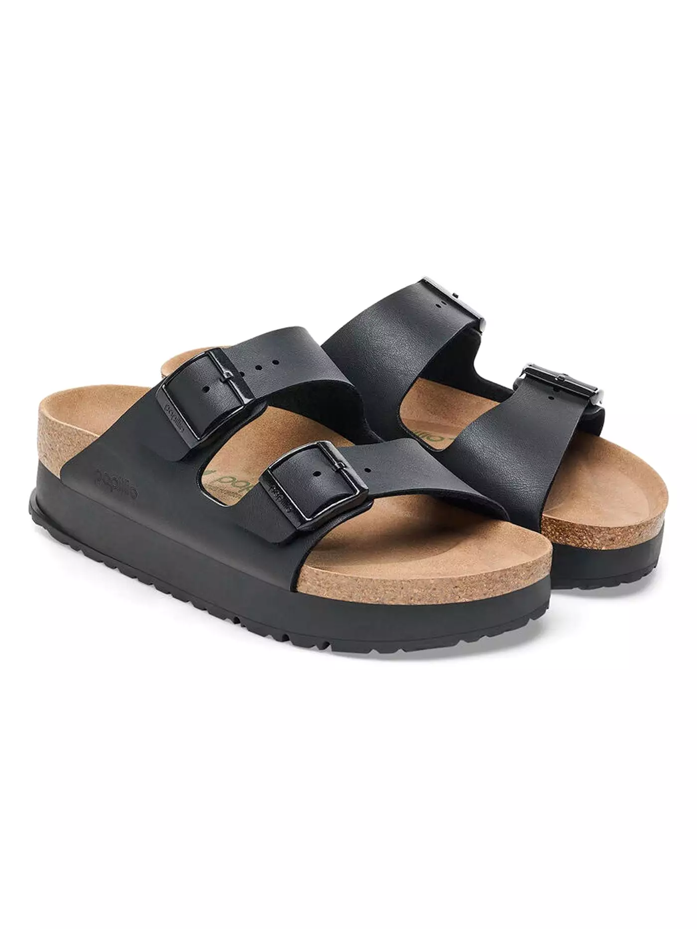 Arizona Flex Platform Vegan Birko-Flor N Black Sandals