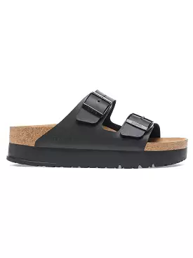 Arizona Flex Platform Vegan Birko-Flor N Black Sandals