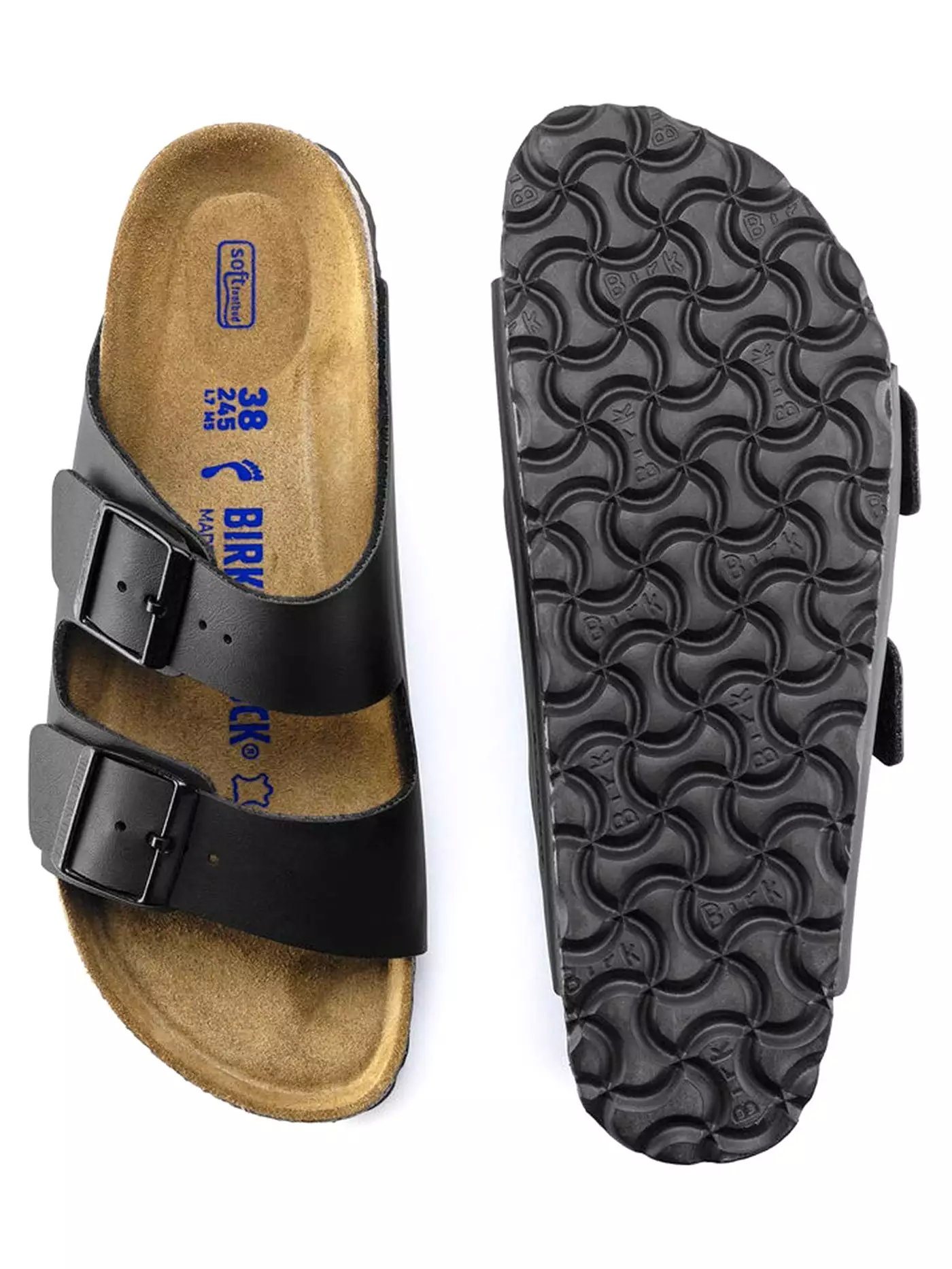 Arizona Soft Footbed Birko-Flor N Black Sandals