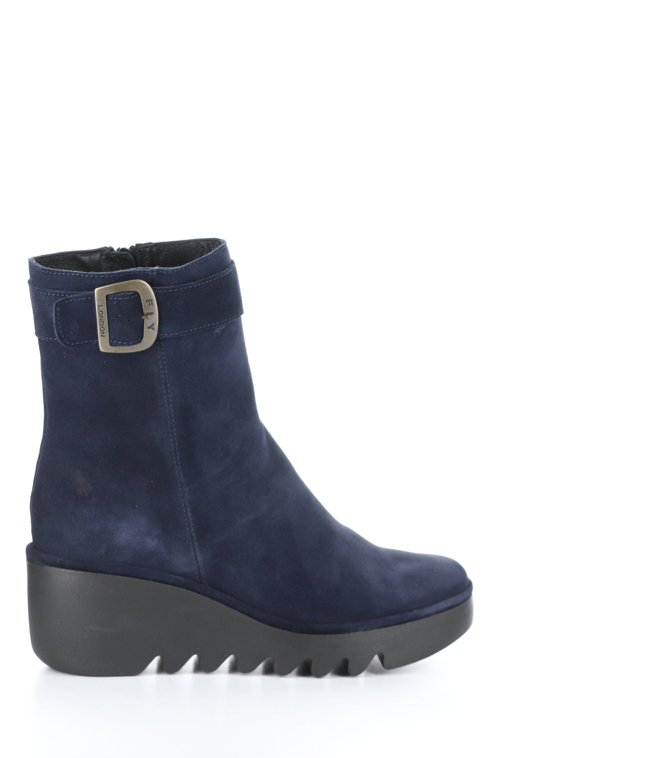 BEPP396FLY 003 NAVY Round Toe Boots