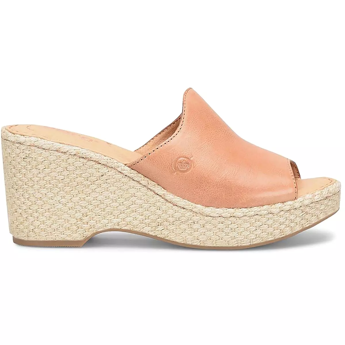 Born Womens Lilah Comfort Insole Woven Wedge Sandals