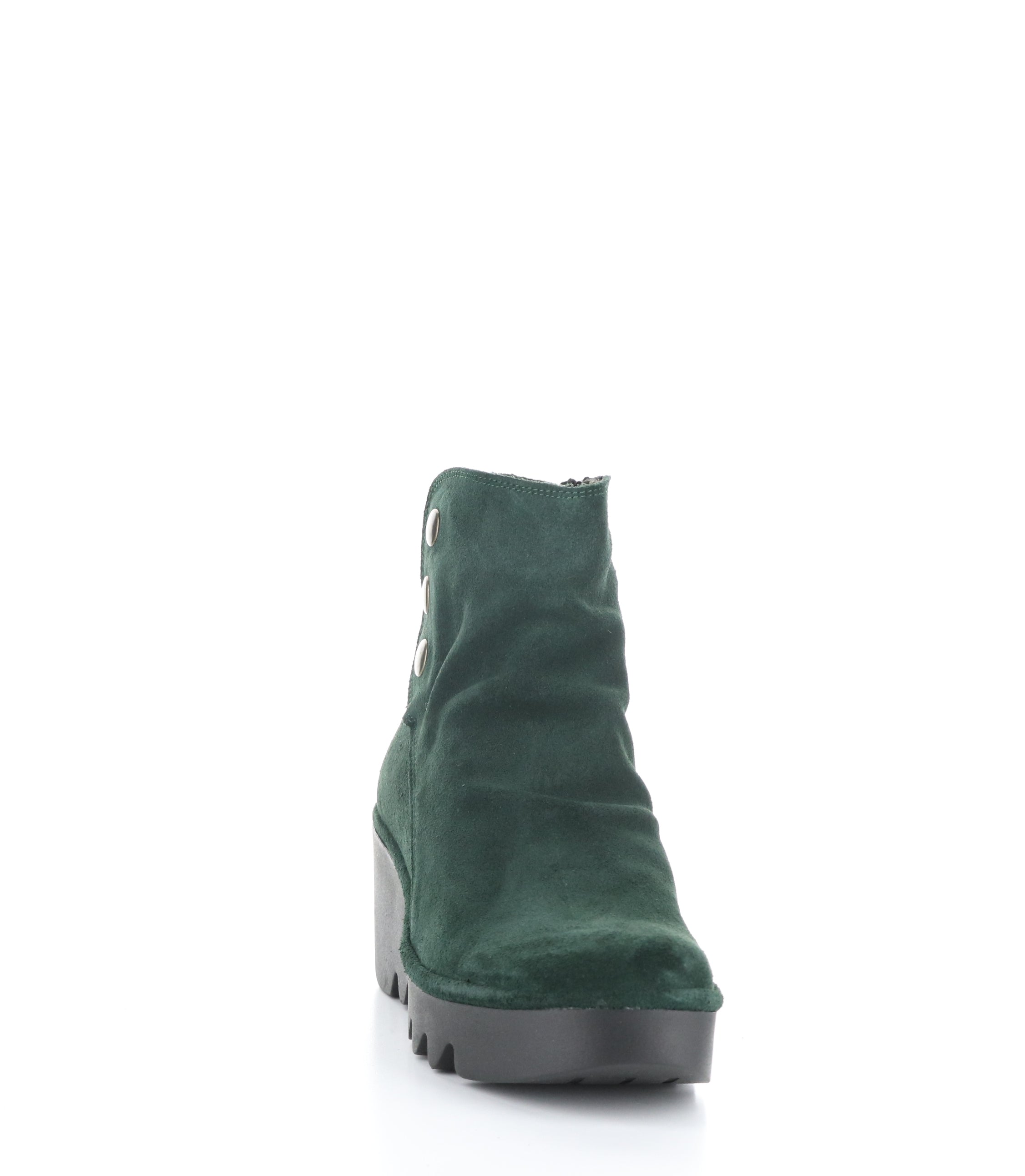 BROM344FLY 002 GREEN FOREST Round Toe Boots