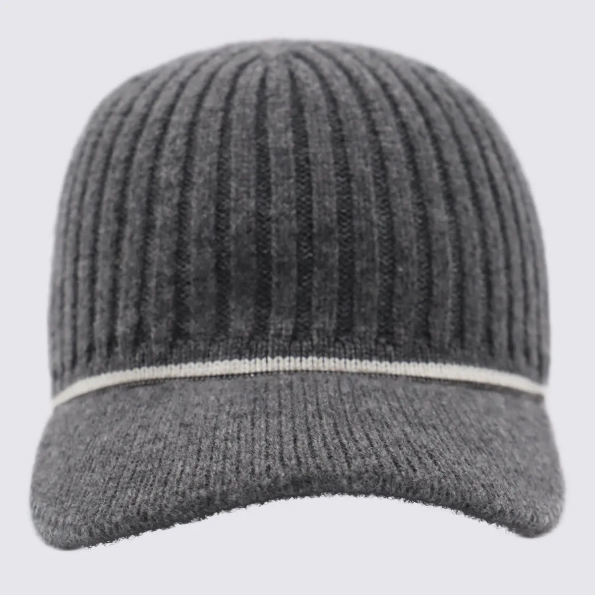 Brunello Cucinelli Grey Wool Hat