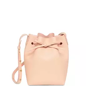 Bucket Bag Mini Calf, Rosa/Rosa