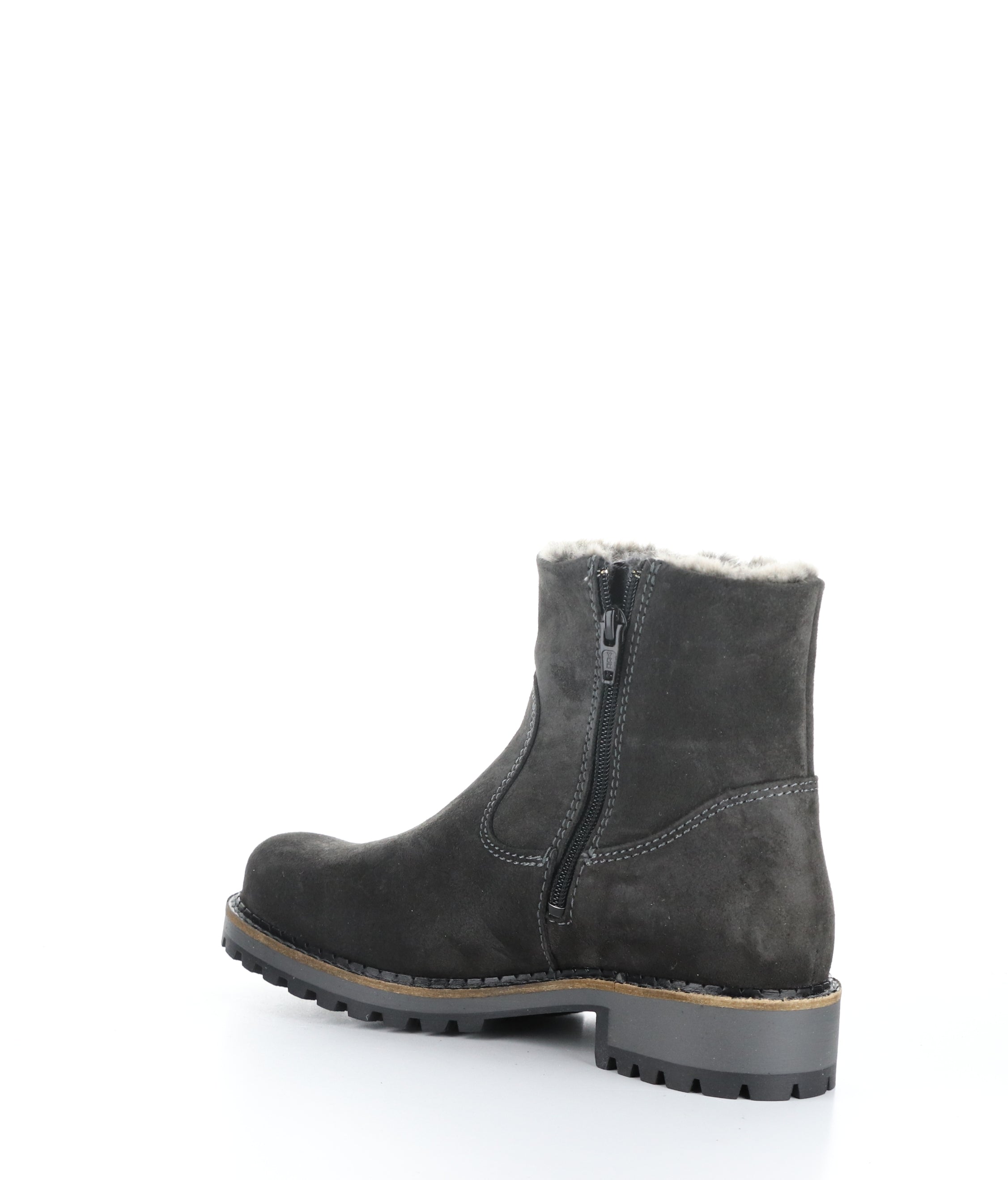 CALIB GREY Round Toe Boots