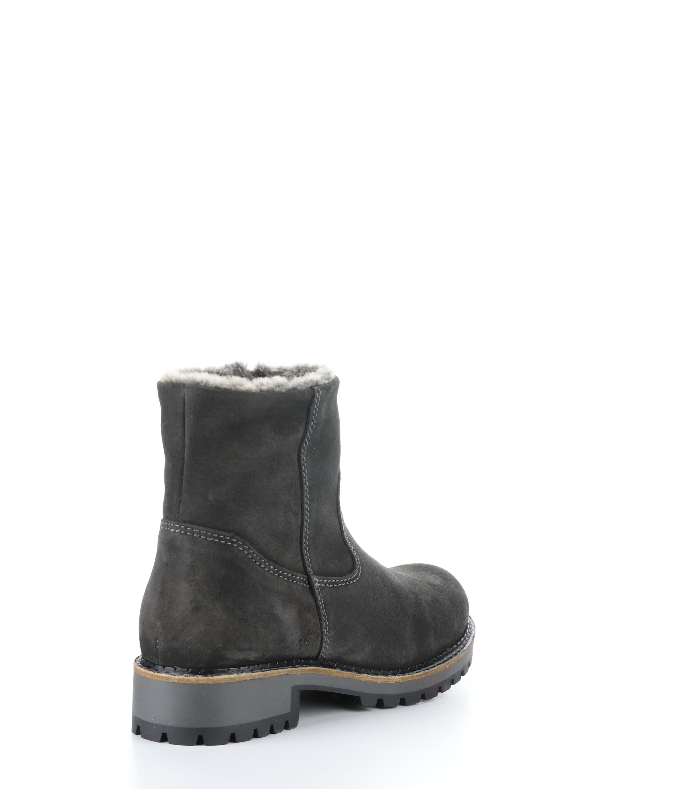 CALIB GREY Round Toe Boots