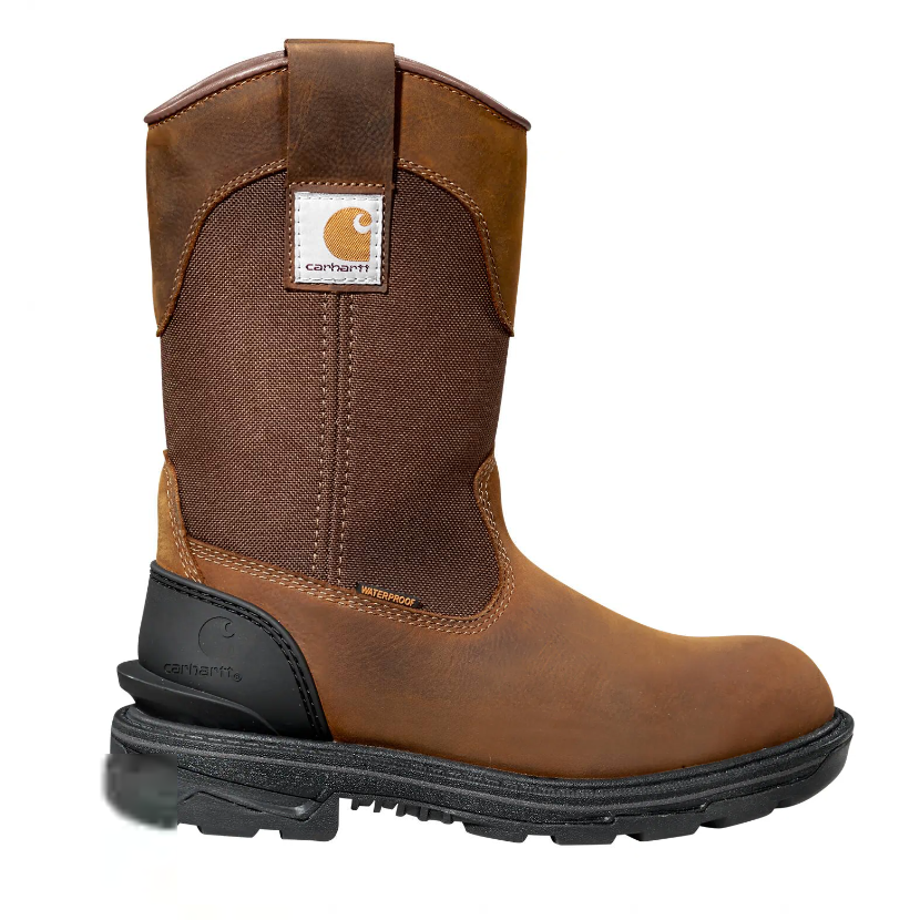 Carhartt Women's Ironwood 11 Alloy Toe WP Wellington Boot -Brown- FT1502-W