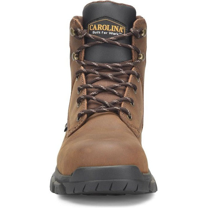 Carolina Men's Gruntz 6 Steel Toe Waterproof Work Boot -Brown- CA3593