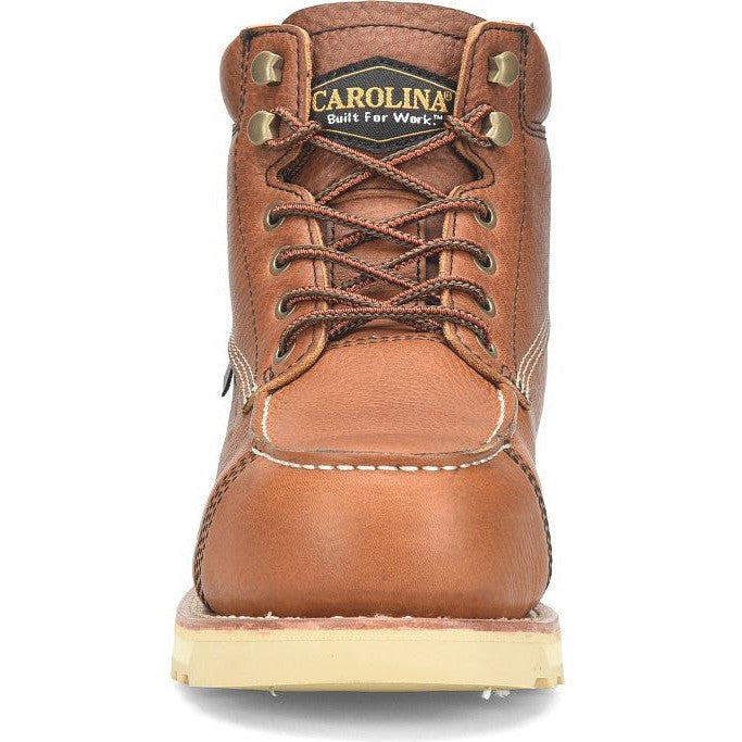 Carolina Men's Staple Gun 6 ST Waterproof Work Boot -Tan- CA7070