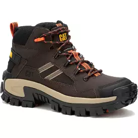 Cat Men's Invader Mid Vent CT Slip Resist Work Boot -Coffee- P91663