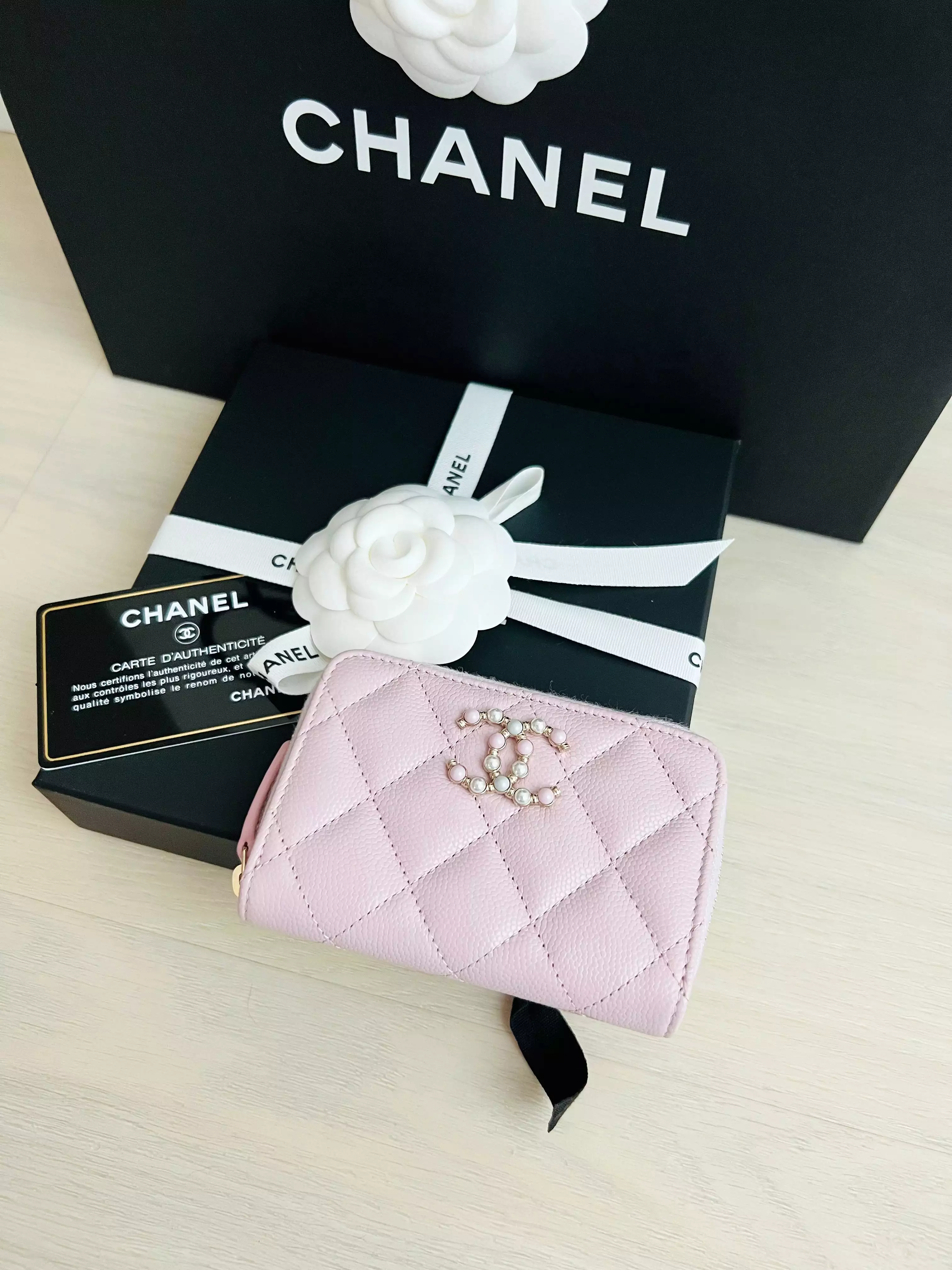 Chanel Mini Zip Wallet