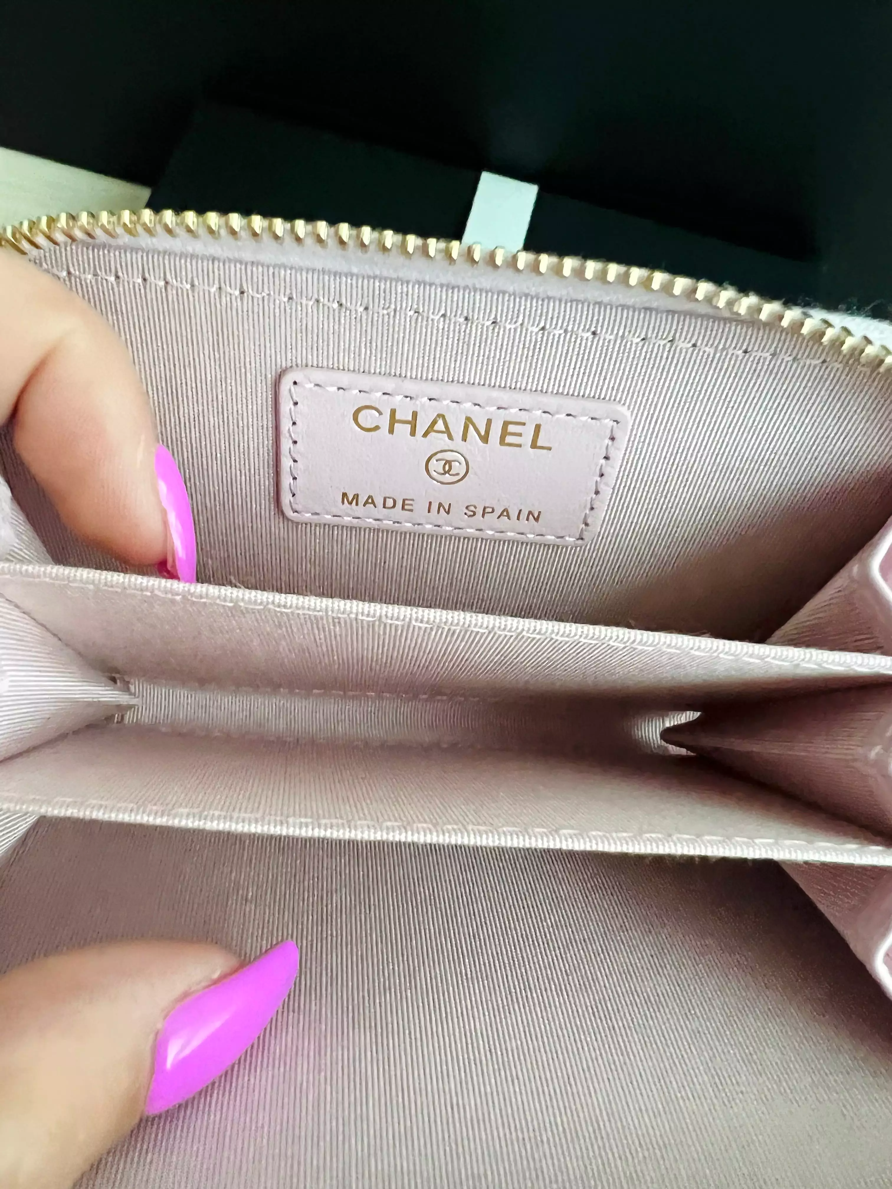 Chanel Mini Zip Wallet