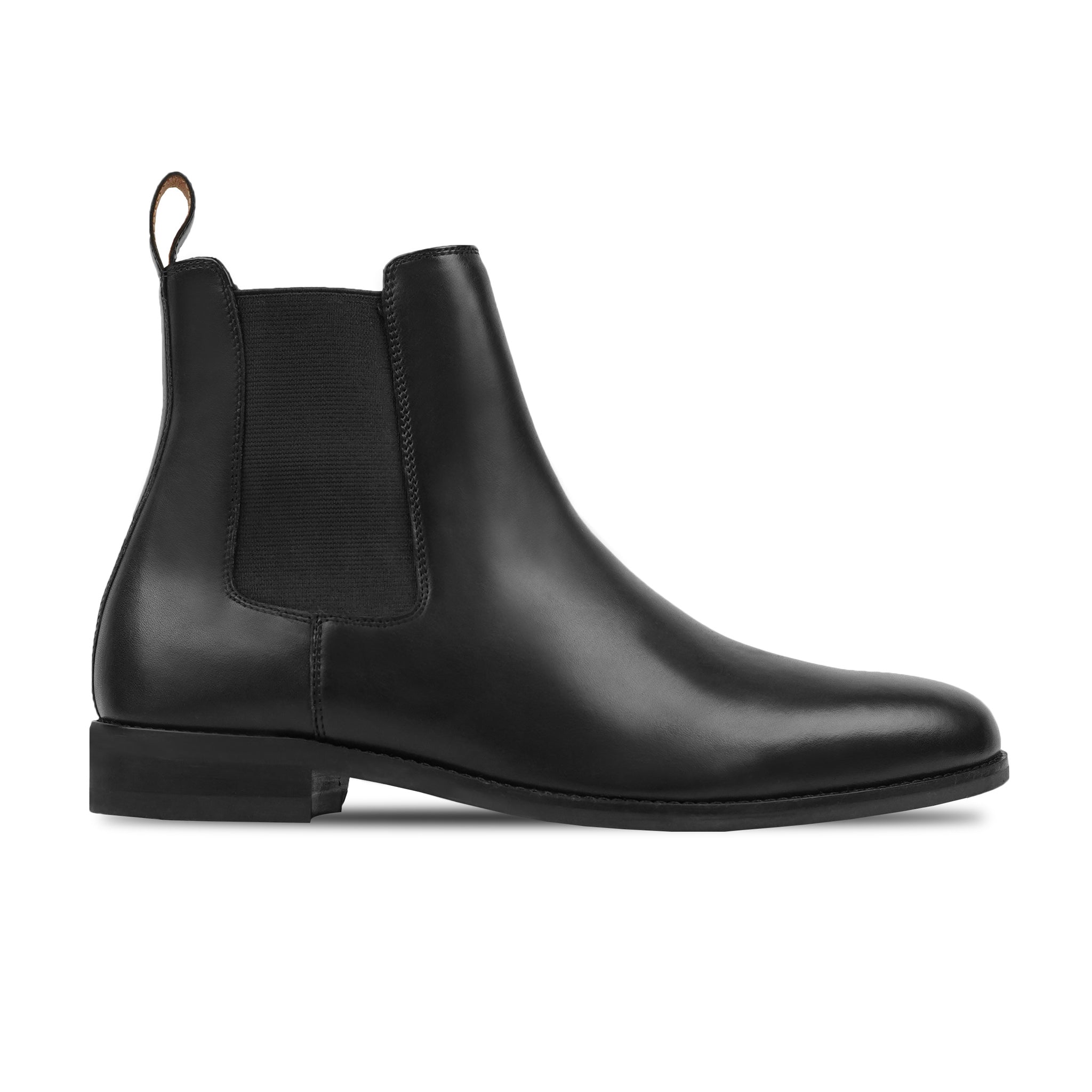 Chester - Men's Black Calf Leather Chelsea Boot