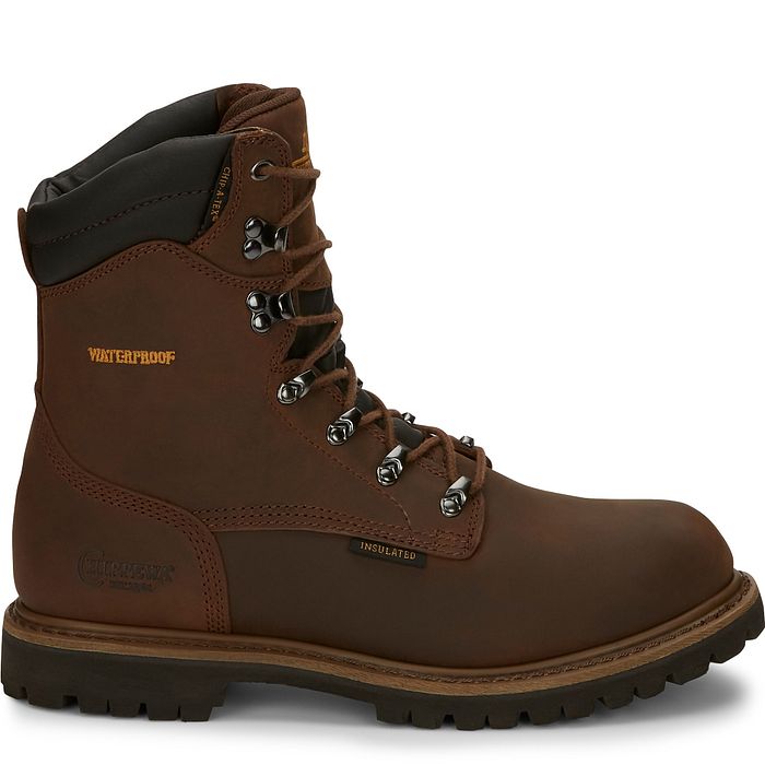 Chippewa Men's Birkhead 8 Soft Toe WP 400G Ins Lace-Up Work Boot - 55068