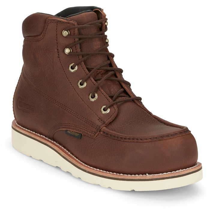 Chippewa Men's Edge Walker 6 Comp Toe WP Lace-Up Wedge Work Boot - 25342