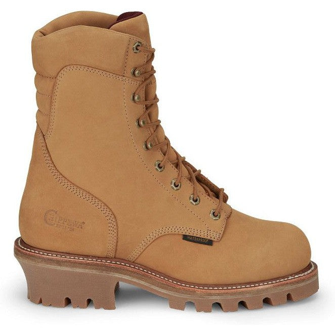 Chippewa Men's Super Dna 9 WP Steel Toe Work Boot -Wheat- 59417