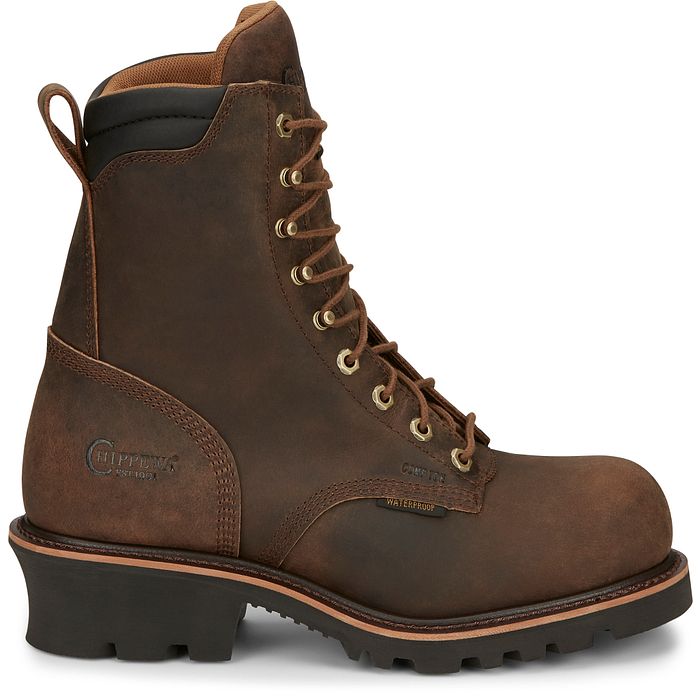 Chippewa Men's Valdor 8 Comp Toe WP 400G Ins Logger Work Boot - 73238