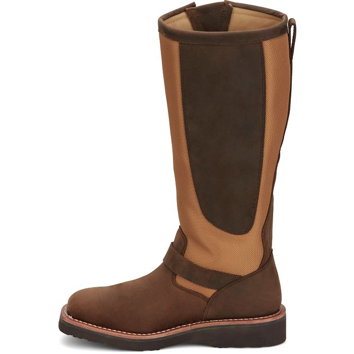 Chippewa Women's Cottonwood 15 Snake Work Boot -Brown- SN6914