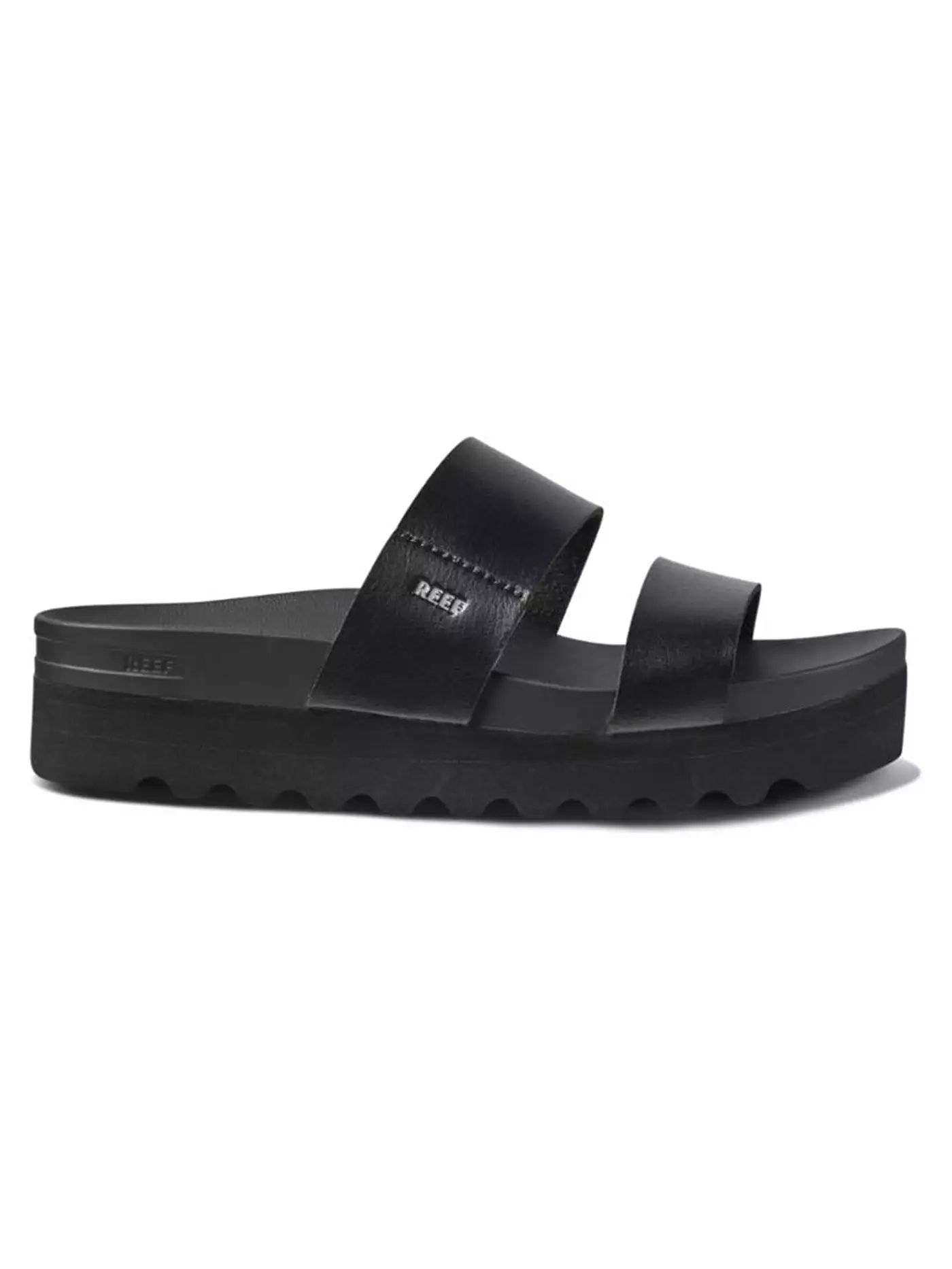 Cushion Vista Hi Black/Black Sandals