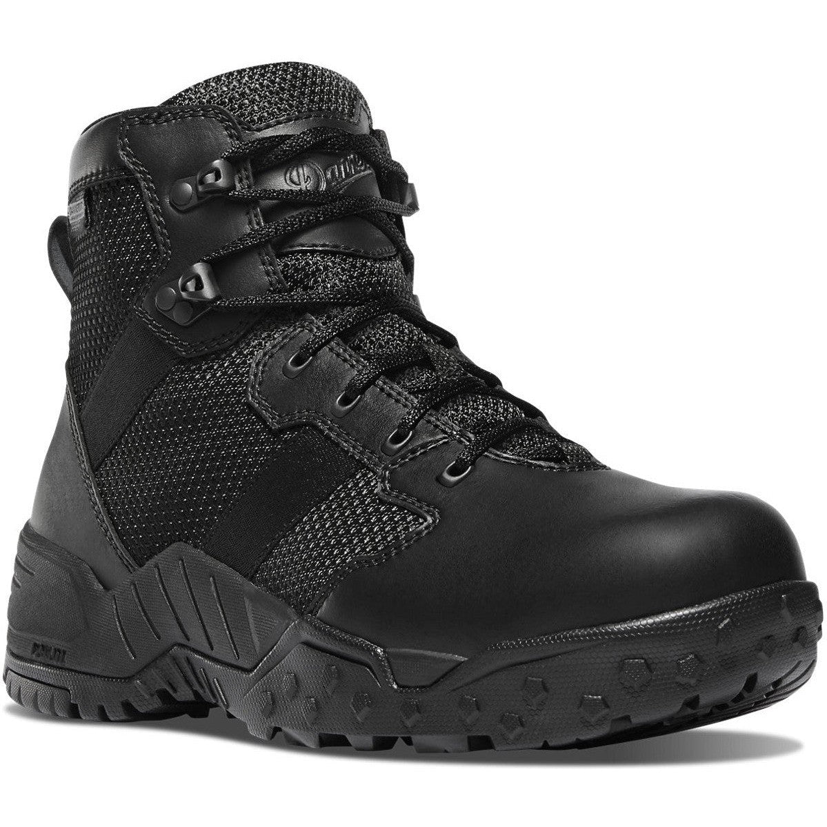 Danner Men's Scorch 6 Waterproof Side Zip Duty Boot -Black- 25731