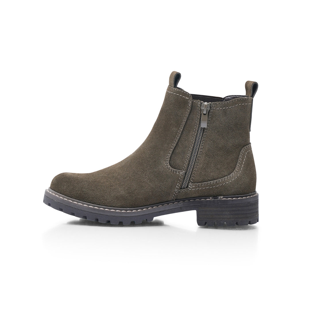 Dorrie Wide Fit Womens's Water Resistant Suede Boot