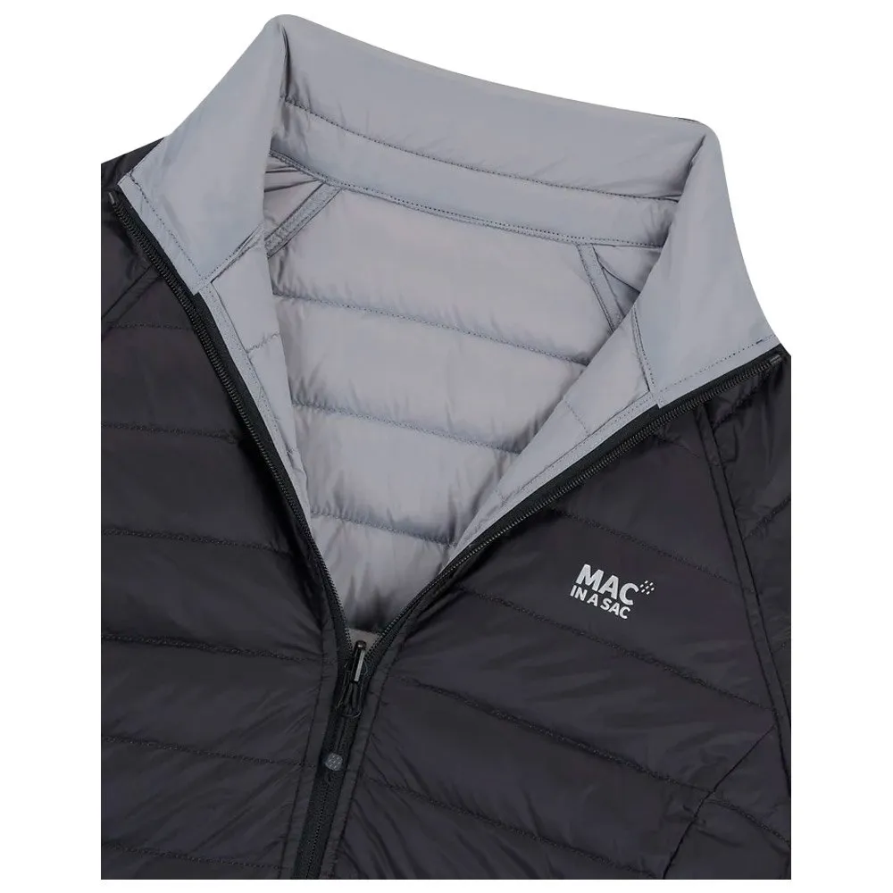 Down jackets MAC IN A SAC ---Polar Women Black Grey