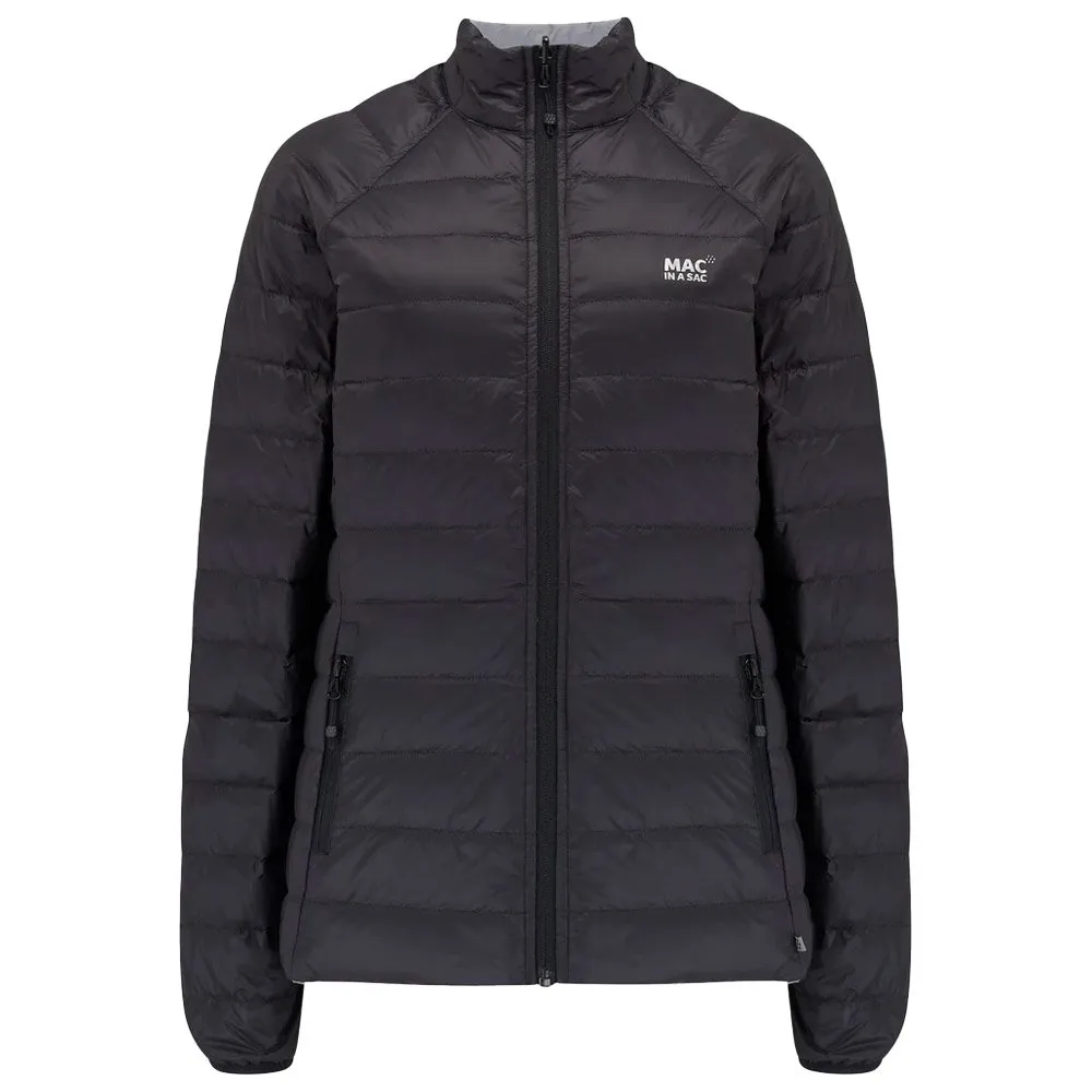 Down jackets MAC IN A SAC ---Polar Women Black Grey