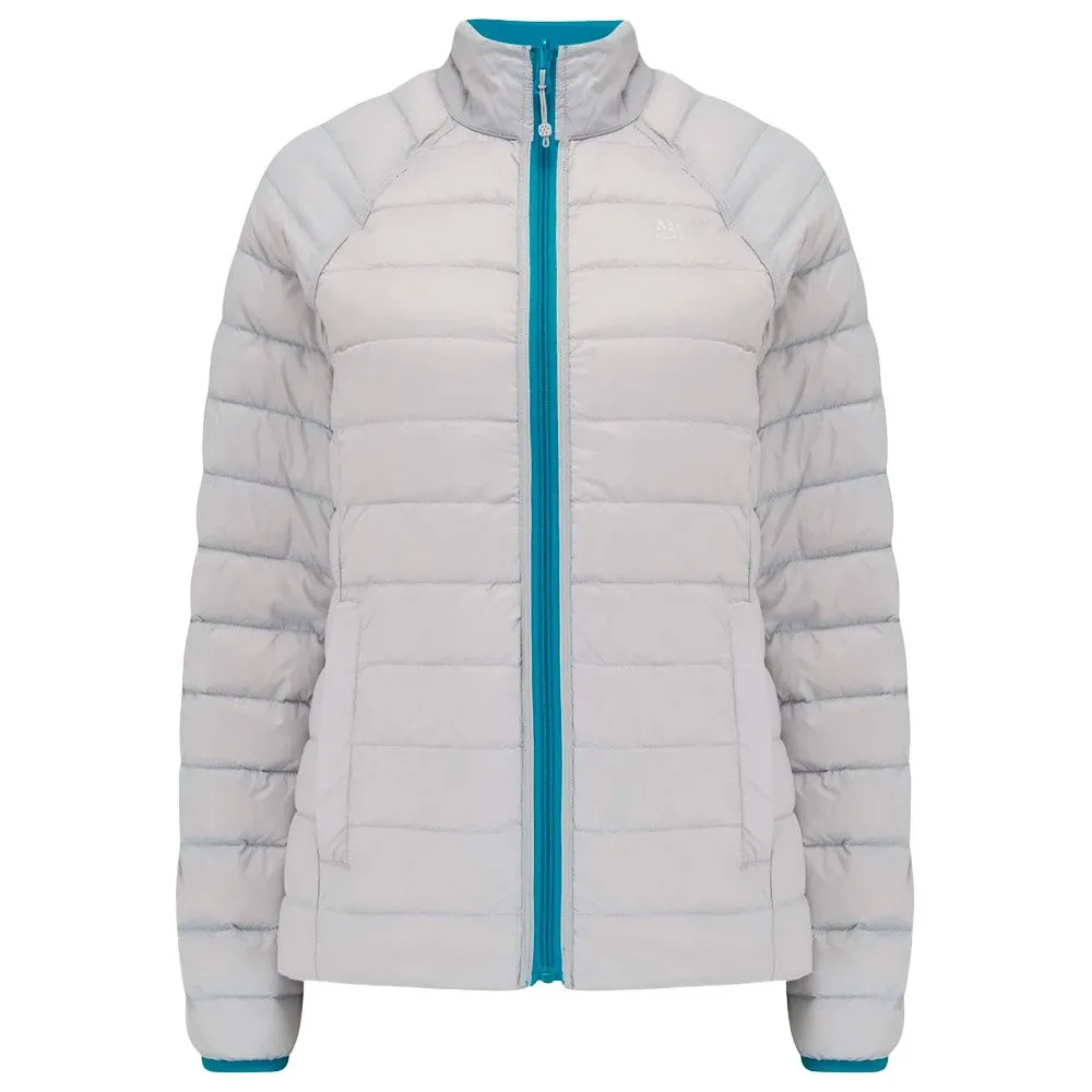 Down jackets MAC IN A SAC ---Polar Women Light Petrol Soft Grey 