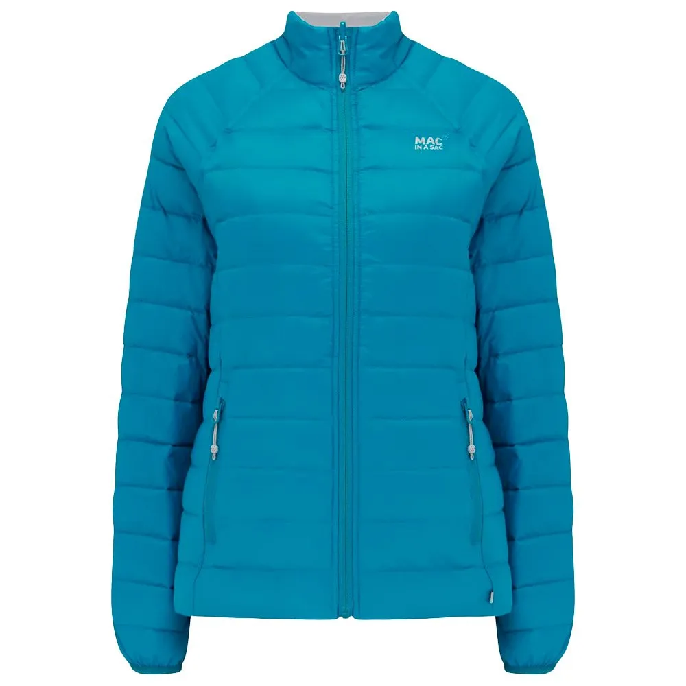 Down jackets MAC IN A SAC ---Polar Women Light Petrol Soft Grey 