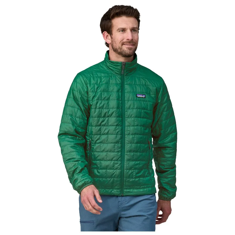 Down jackets Patagonia ---Nano Puff Jkt M's Conifer Green