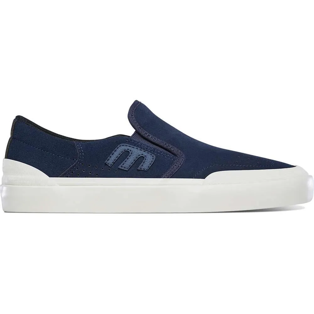 Etnies Footwear Marana Barney Page Slip XLT Navy Skate Shoes