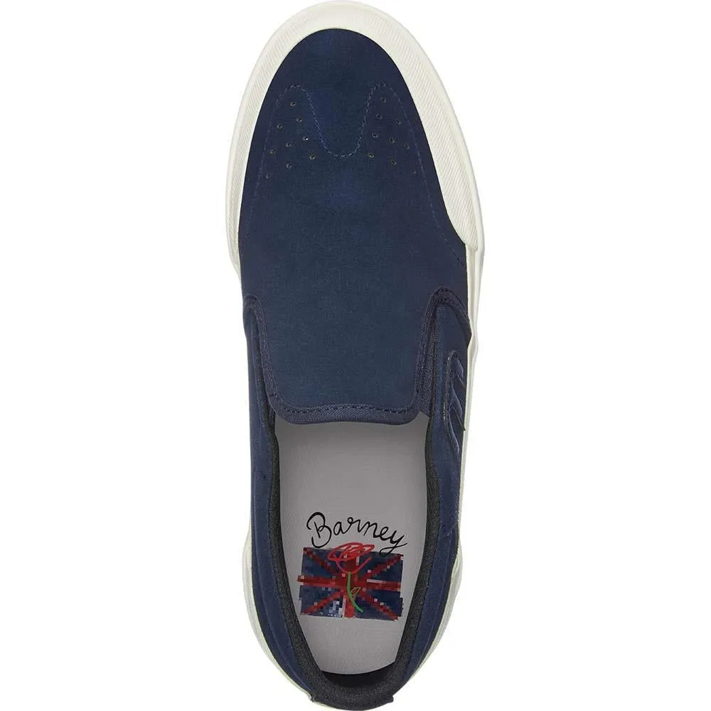 Etnies Footwear Marana Barney Page Slip XLT Navy Skate Shoes