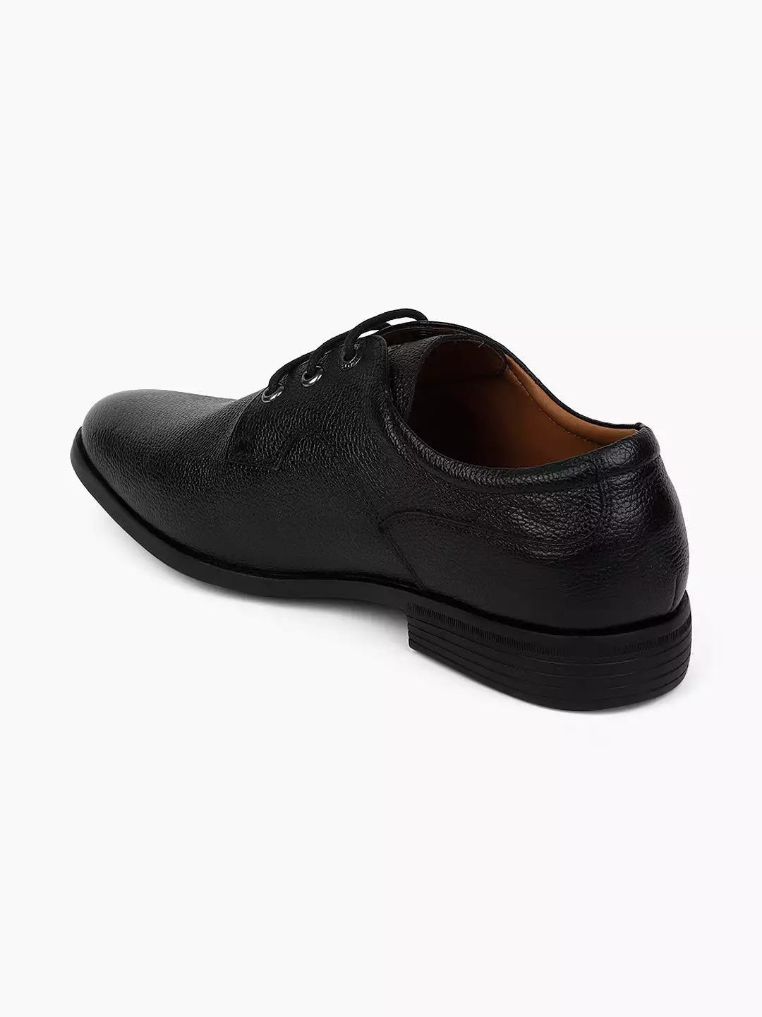 Ezok Men Leather Formal (Black)