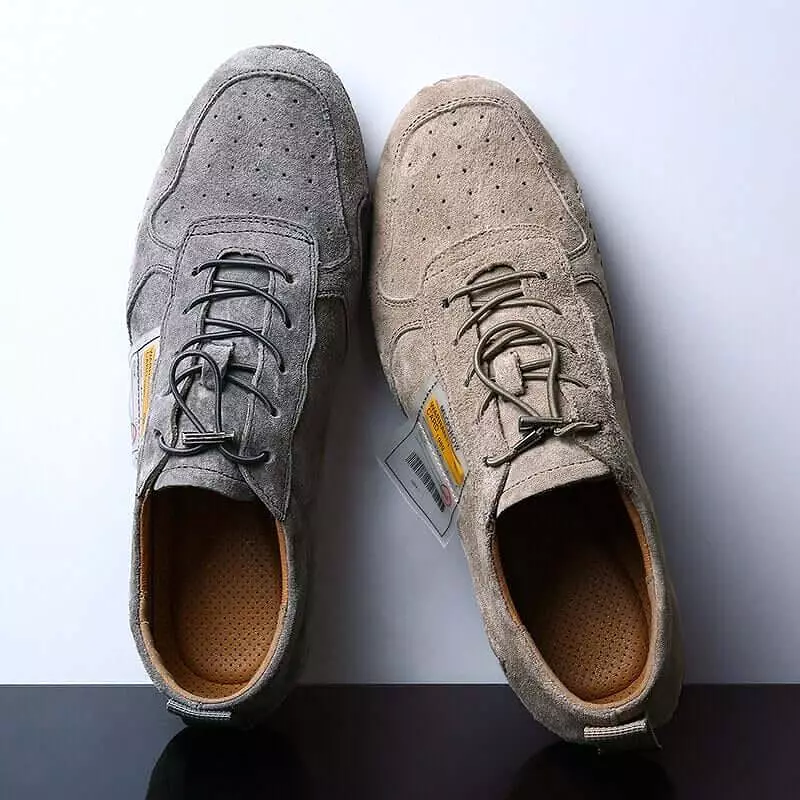 Finch - Breathable Lace-Up Sneakers  Trainers