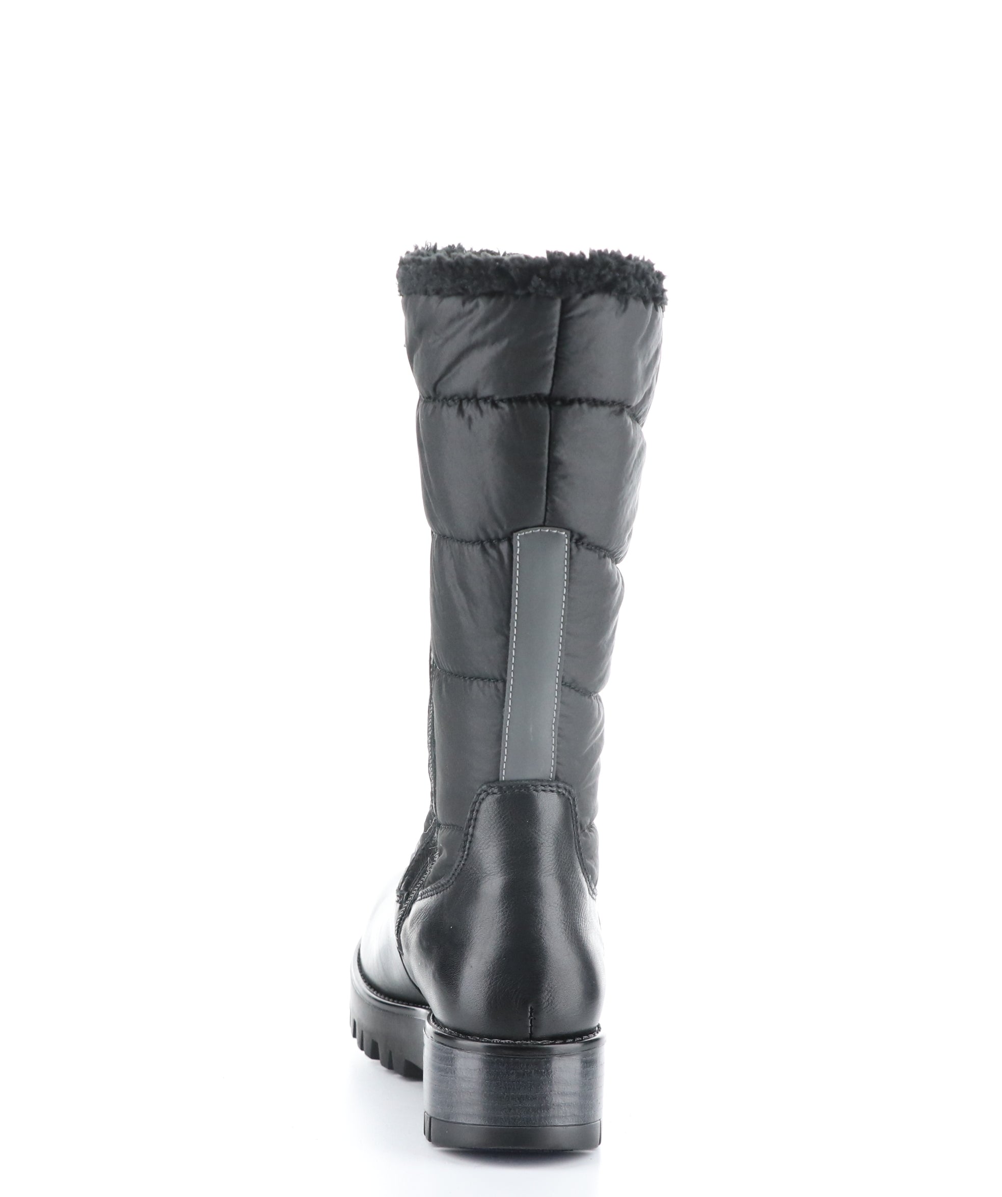 GRACEN PRIMA BLACK Round Toe Boots