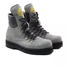 Halden - Men's Grey Stone Grain Printed Boot