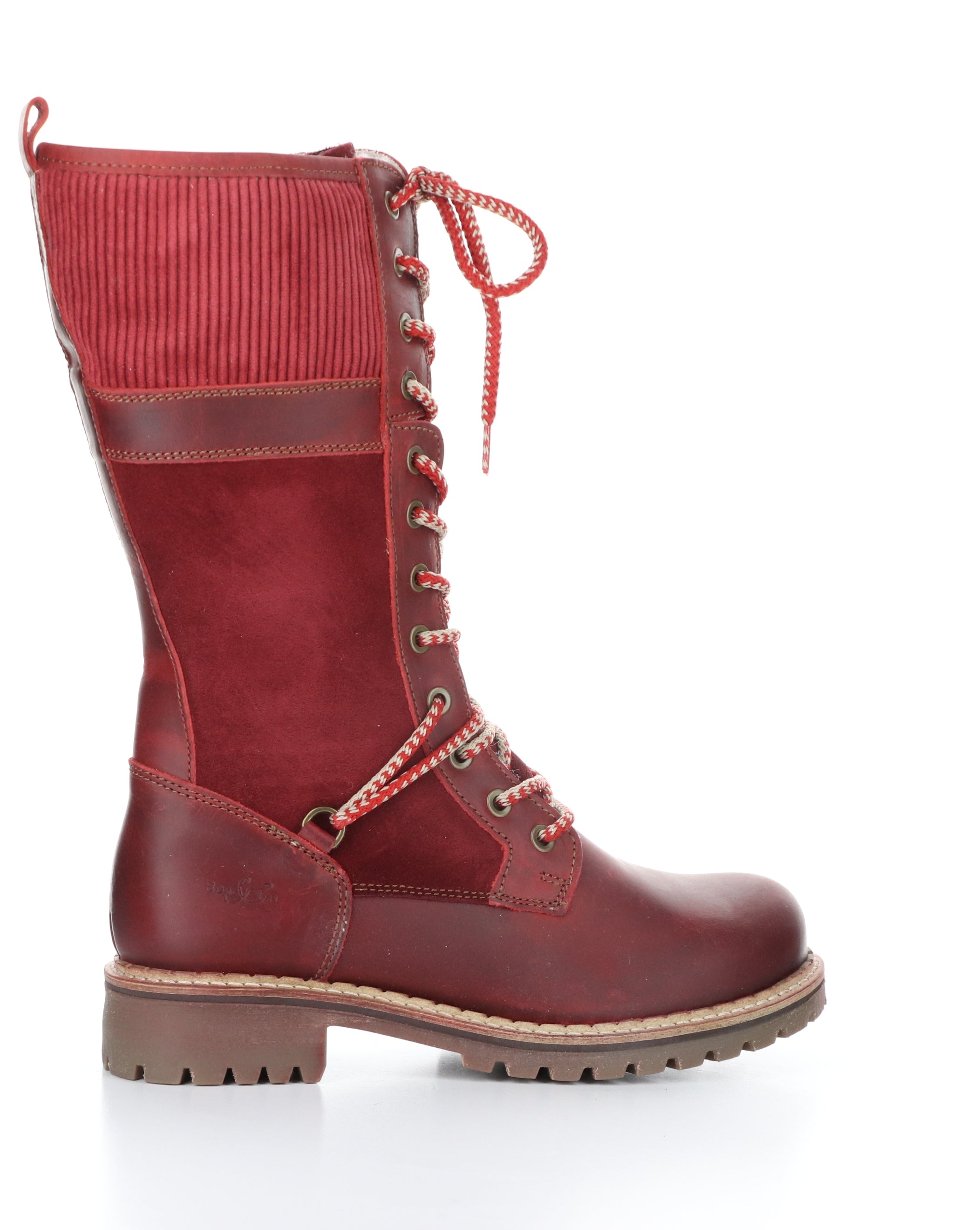 HALLOWED RED/SANGRIA/BORDO Round Toe Boots