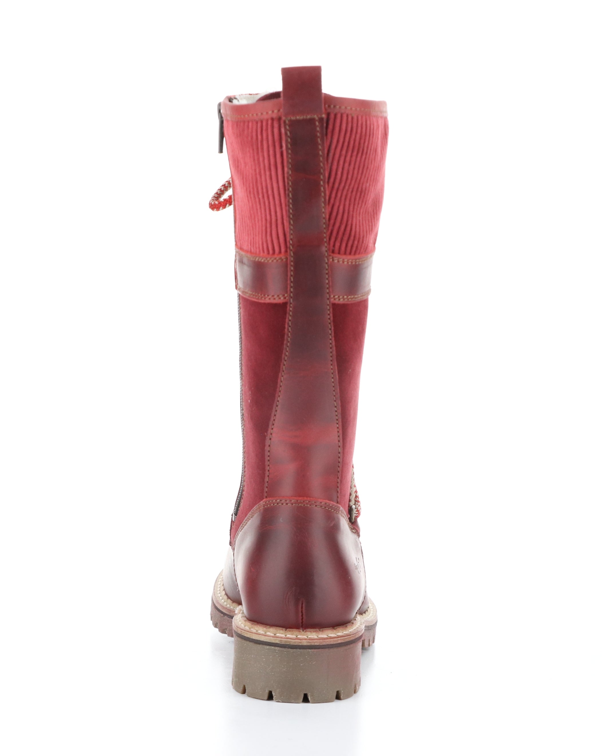 HALLOWED RED/SANGRIA/BORDO Round Toe Boots