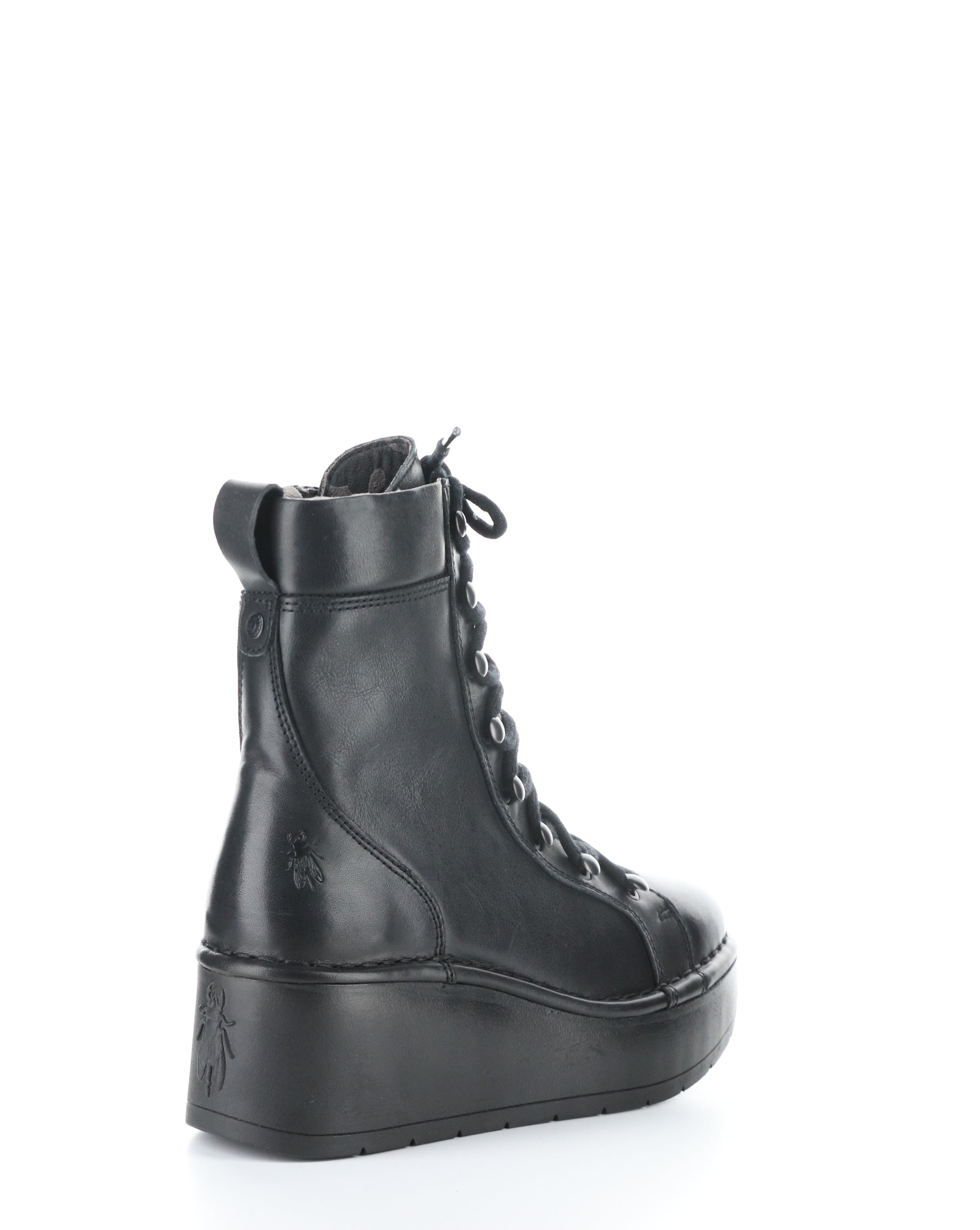 HAND247FLY 000 BLACK Lace-up Boots