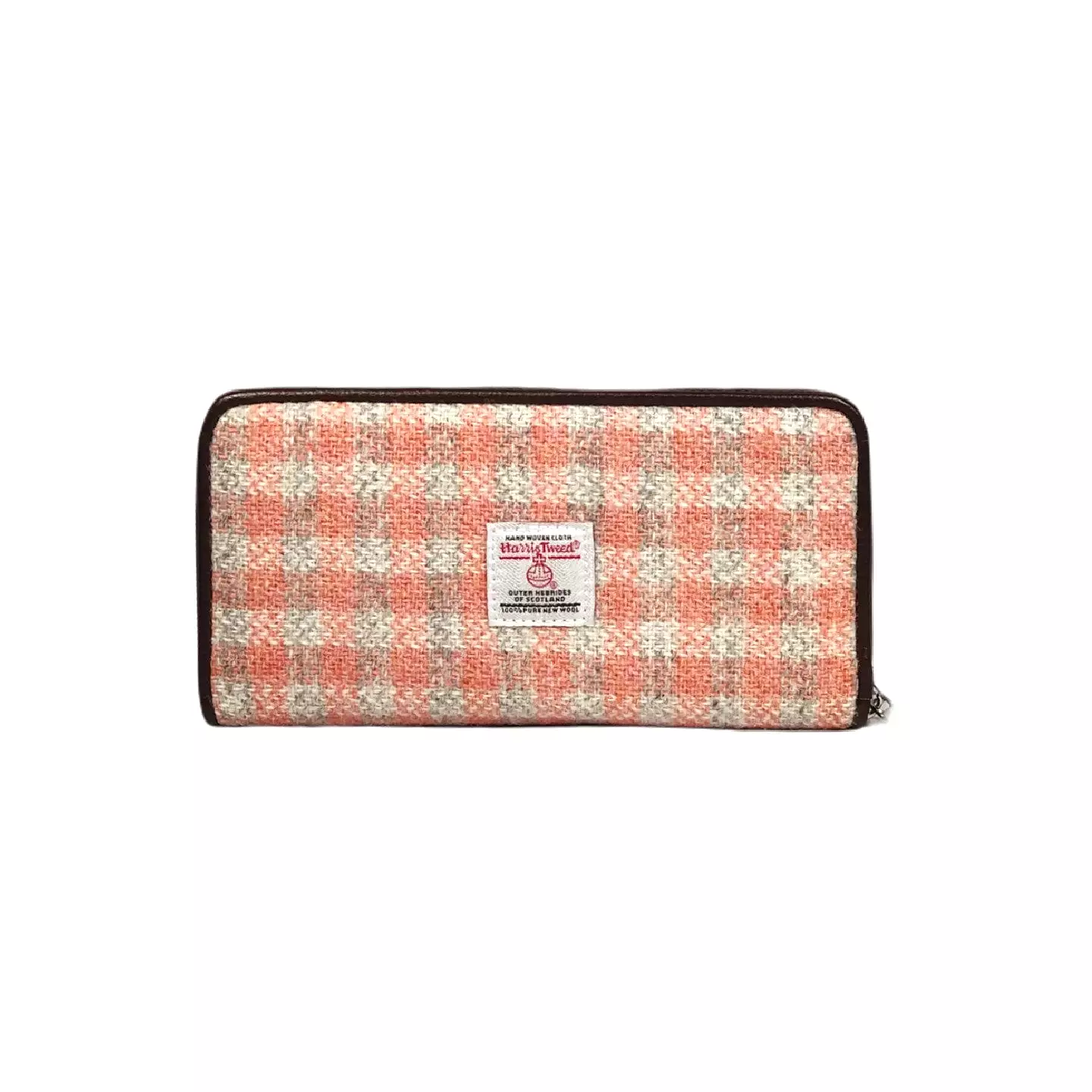 Harris Tweed Long Zip Wallet [21 Colors ]