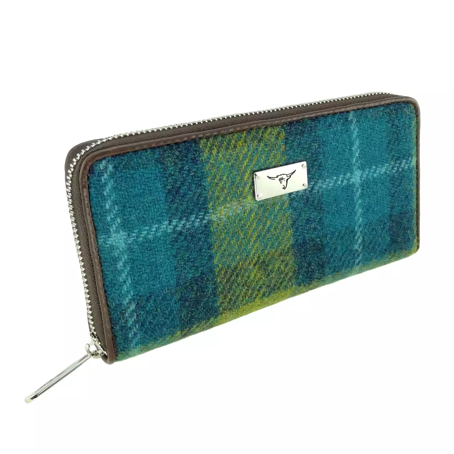 Harris Tweed Long Zip Wallet [21 Colors ]