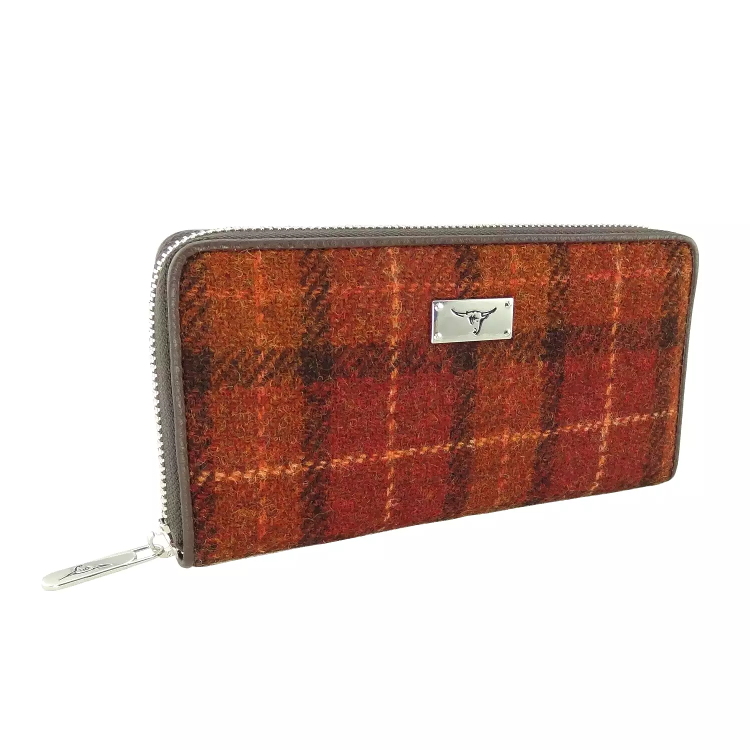 Harris Tweed Long Zip Wallet [21 Colors ]